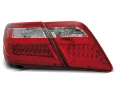 Lampy tylne LED TOYOTA CAMRY 6 XV40 06-09 RED WHITE LED największy sklep tuningowy w Polsce!