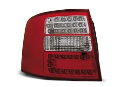 Lampy tylne LED RED WHITE AUDI A6 05.97-05.04 AVANT największy sklep tuningowy w Polsce!