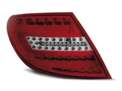 Lampy tylne LED LED BAR Lampy tylneS RED WHIE MERCEDES C-KLASA W204 SEDAN 07-10 największy sklep tuningowy w Polsce!