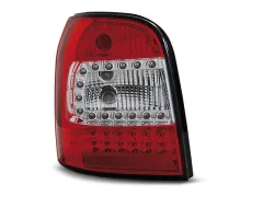 Lampy tylne LED RED WHITE AUDI A4 94-01 AVANT największy sklep tuningowy w Polsce!