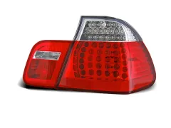 Lampy tylne LED RED WHITE BMW E46 09.01-03.05 SEDAN największy sklep tuningowy w Polsce!