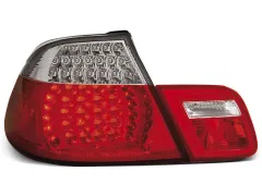 Lampy tylne LED RED WHITE BMW E46 04.99-03.03 CABRIO największy sklep tuningowy w Polsce!