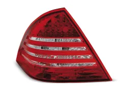 Lampy tylne LED RED WHITE MERCEDES C-KLASA W203 SEDAN 00-04 największy sklep tuningowy w Polsce!