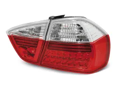 Lampy tylne LED RED WHITE BMW E90 03.05-08.08 największy sklep tuningowy w Polsce!