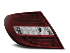 Lampy tylne LED LED BAR Lampy tylneS RED WHIE MERCEDES C-KLASA W204 SEDAN 07-10 największy sklep tuningowy w Polsce!
