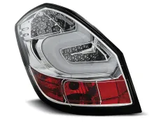 Lampy tylne LED LED BAR Lampy tylneS CHROME SKODA FABIA II 07-06.14 największy sklep tuningowy w Polsce!