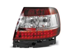 Lampy tylne LED RED WHITE AUDI A4 B5 11.94-09.00 największy sklep tuningowy w Polsce!
