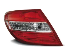 Lampy tylne LED RED WHITE MERCEDES C-KLASA W204 SEDAN 07-10 największy sklep tuningowy w Polsce!