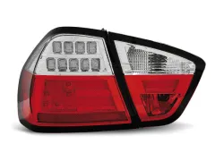 Lampy tylne LED LED BAR Lampy tylneS RED WHIE BMW E90 03.05-08.08 największy sklep tuningowy w Polsce!