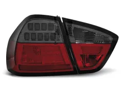 Lampy tylne LED LED BAR Lampy tylneS RED SMOKE BMW E90 03.05-08.08 największy sklep tuningowy w Polsce!