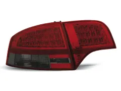 Lampy tylne LED RED SMOKE AUDI A4 B7 11.04-11.07 SEDAN największy sklep tuningowy w Polsce!