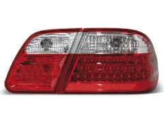 Lampy tylne LED RED WHITE MERCEDES W210 95-03.02 największy sklep tuningowy w Polsce!