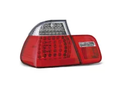 Lampy tylne LED RED WHITE BMW E46 05.98-08.01 SEDAN największy sklep tuningowy w Polsce!