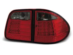 Lampy tylne LED RED SMOKE MERCEDES W210 95-03.02 KOMBI największy sklep tuningowy w Polsce!