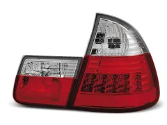 Lampy tylne LED RED WHITE BMW E46 99-05 TOURING największy sklep tuningowy w Polsce!