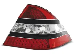 Lampy tylne LED RED BLACK MERCEDES W220 S-KLASA 09.98-05.05 największy sklep tuningowy w Polsce!