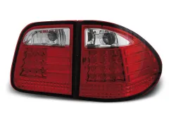 Lampy tylne LED RED WHITE MERCEDES W210 E-KLASA 95-03.02 KOMBI największy sklep tuningowy w Polsce!