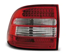 Lampy tylne LED RED WHITE PORSCHE CAYENNE 02-06 największy sklep tuningowy w Polsce!