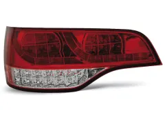 Lampy tylne LED RED WHITE AUDI Q7 06-09 największy sklep tuningowy w Polsce!