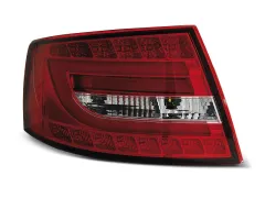Lampy tylne LED RED WHITE AUDI A6 C6 SEDAN 04.04-08 6PIN największy sklep tuningowy w Polsce!