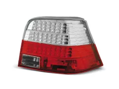 Lampy tylne LED RED WHITE VW GOLF 4 09.97-09.03 największy sklep tuningowy w Polsce!