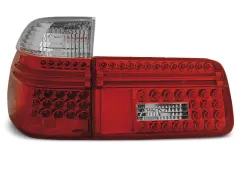 Lampy tylne LED RED WHITE BMW E39 97-08.00 TOURING największy sklep tuningowy w Polsce!