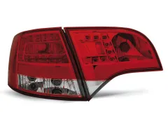 Lampy tylne LED RED WHITE AUDI A4 B7 11.04-03.08 AVANT największy sklep tuningowy w Polsce!