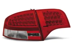 Lampy tylne LED RED WHITE AUDI A4 B7 11.04-11.07 SEDAN największy sklep tuningowy w Polsce!