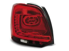 Lampy tylne LED RED SMOKE VW POLO 09-14 największy sklep tuningowy w Polsce!