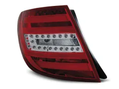 Lampy tylne LED LED BAR Lampy tylneS RED WHIE MERCEDES C-KLASA W204 KOMBI 07-10 największy sklep tuningowy w Polsce!