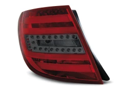 Lampy tylne LED LED BAR Lampy tylneS RED SMOKE MERCEDES C-KLASA W204 KOMBI 07-10