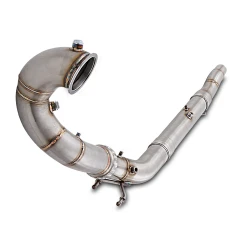 Downpipe VW Golf MK8 R 2.0TSI 19+ GPF Delete + Decat Direnza