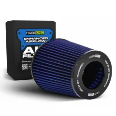 Stożkowy filtr powietrza FigerSPEC 150mm (+adaptery 76/89/101mm) Niebieski największy sklep tuningowy w Polsce!