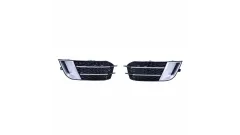 Ramka halogenów Audi A1 8X Silver największy sklep tuningowy w Polsce!