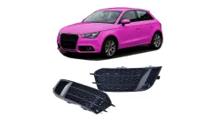 Ramka halogenów Audi A1 8X Gloss Black największy sklep tuningowy w Polsce!