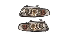 Lampy Audi A4 B5 Przód Chrome największy sklep tuningowy w Polsce!