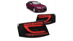 Lampy Audi A6 C6 Tył LED Black-Smoke największy sklep tuningowy w Polsce!