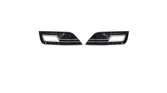Ramka halogenów Audi A4 B8 Facelift Chrome Black największy sklep tuningowy w Polsce!