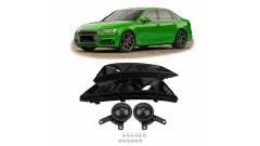Ramka halogenów Audi A4 B9 Gloss Black największy sklep tuningowy w Polsce!