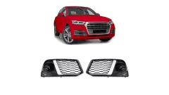 Ramka halogenów Audi Q5 FY Silver największy sklep tuningowy w Polsce!