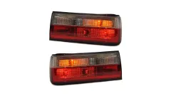 Lampy BMW 3 E30 Facelift Tył Crystal Red Clear największy sklep tuningowy w Polsce!