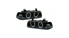 Lampy BMW 3 E36 Przód CCFL Black największy sklep tuningowy w Polsce!