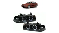 Lampy BMW 3 E36 Przód CCFL Black największy sklep tuningowy w Polsce!