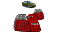 Lampy BMW 3 E46 Tył LED Red-Clear największy sklep tuningowy w Polsce!