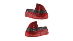 Lampy BMW 3 E46 Tył Crystal Red Smoke największy sklep tuningowy w Polsce!