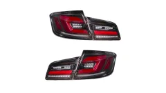 Lampy BMW 5 F10 Tył Dynamic LED Black największy sklep tuningowy w Polsce!