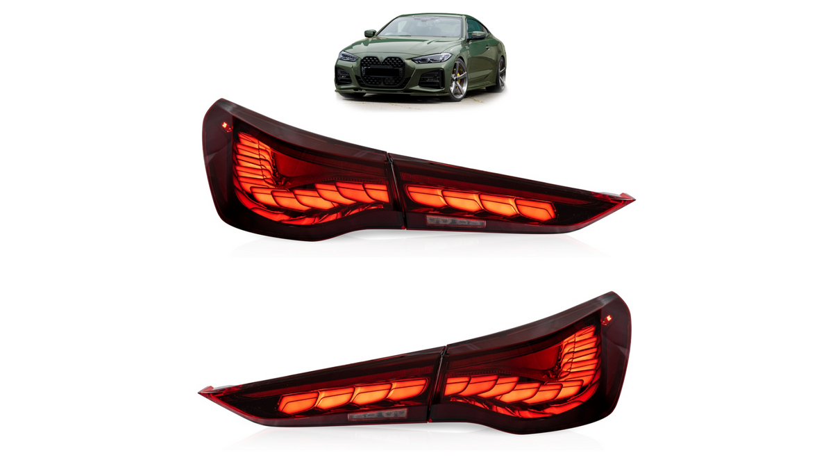 Lampy BMW 4 G22 G23 G83 G26 Tył Dynamic LED Red największy sklep tuningowy w Polsce!