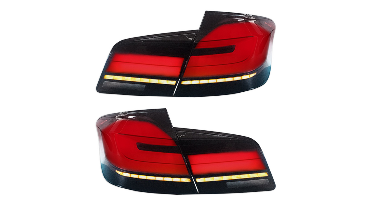 Lampy BMW 5 G30 F90 Tył Dynamic LED Red największy sklep tuningowy w Polsce!