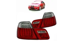 Lampy BMW 3 E46 Tył LED Red-Clear największy sklep tuningowy w Polsce!