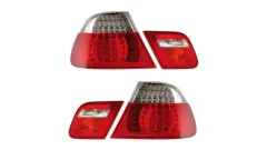 Lampy BMW 3 E46 Tył LED Red-Clear największy sklep tuningowy w Polsce!